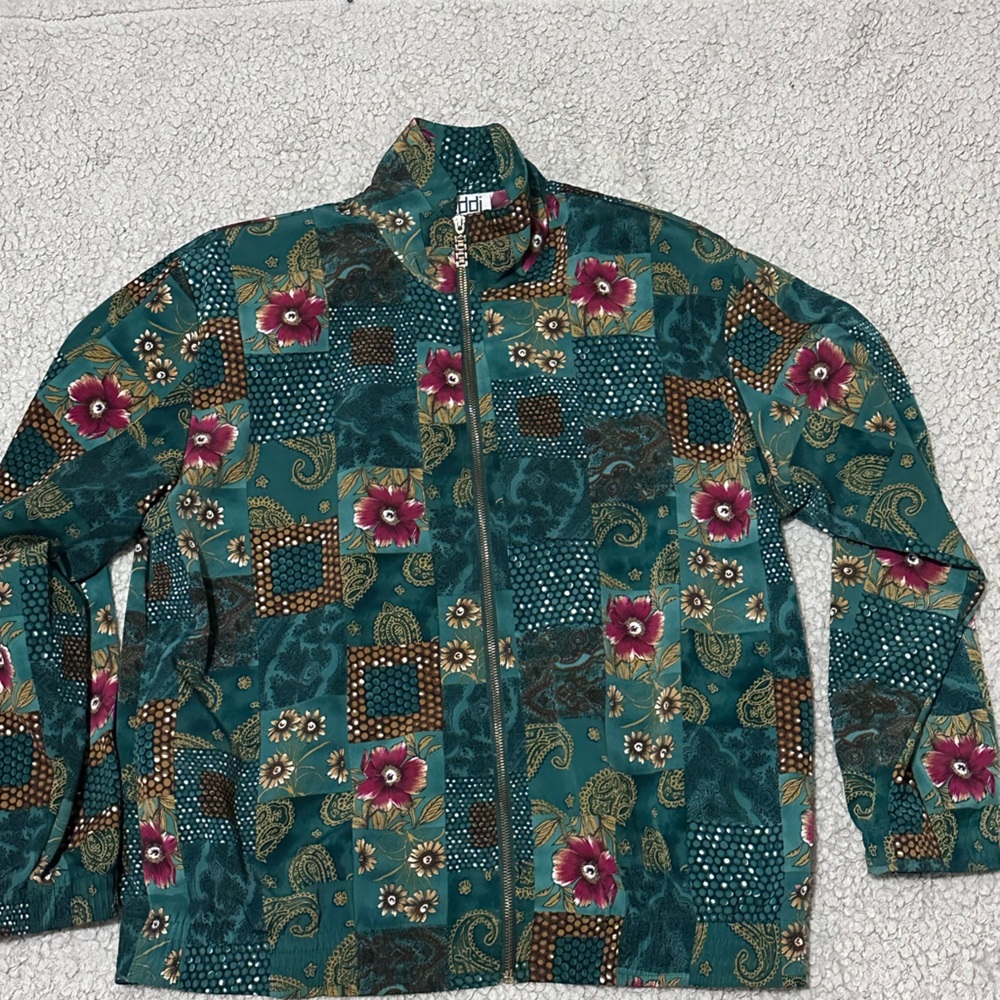 Teddi Multicolor Patchwork Jacket